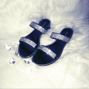 bedazzled slides